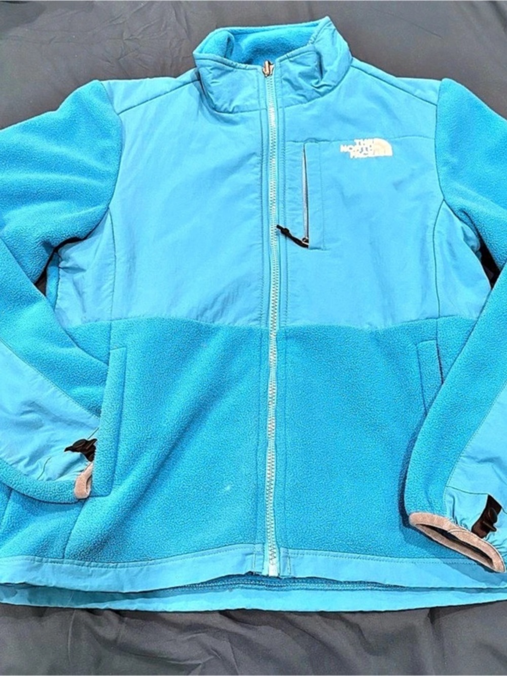 The North Face Women's Denali Fleece Jacket Teal Blue
